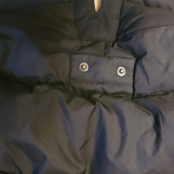 The North Face Black Goose Down HyVent Parka with Removable Faux Fur Hood Sz S-P - Picture 15 of 15